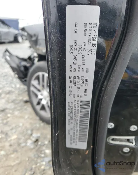 2019 Jeep Compass Sport from USA, damaged, VIN 3C4NJCAB1KT850956